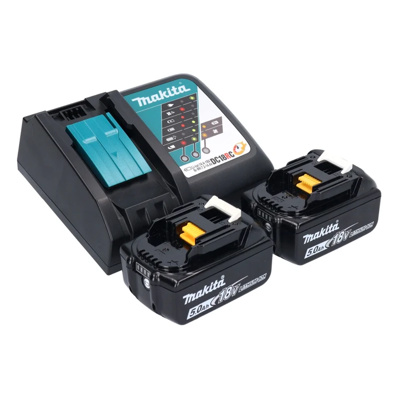 Makita DJV 184 RT Akku Pendelhub Stichsäge 18 V Brushless + 2x Akku 5,0 Ah + Ladegerät