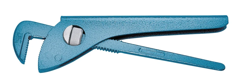 GEDORE Blitzrohrzange 315 mm für 3 Zoll Rohre – Einhandverstellung, induktiv gehärtete Verzahnung