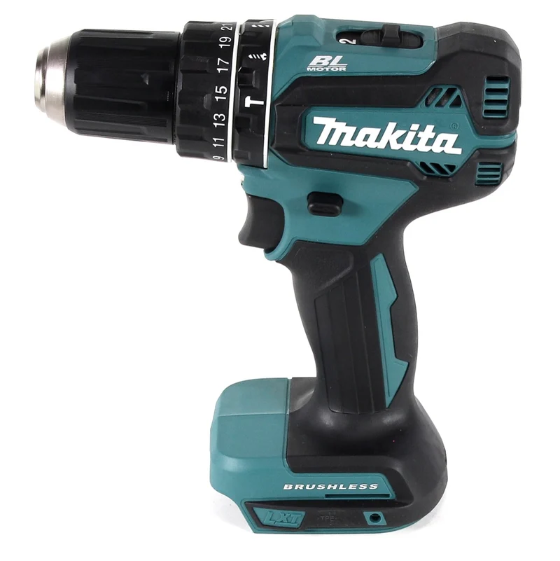 Makita DHP 485 M1J 18 V Li-Ion Akku Schlagbohrschrauber im Makpac + 1 x 4,0 Ah Akku - ohne Ladegerät