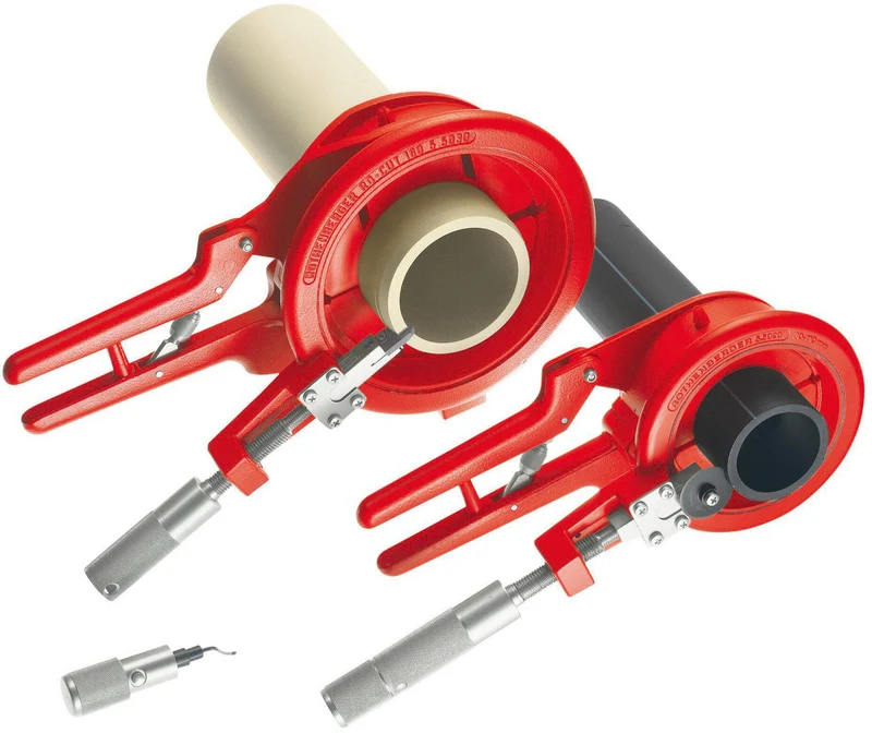 ROTHENBERGER ROCUT® 110 Abstech-/Anfas-Systemwerkzeug für 50/75/110 mm Rohre