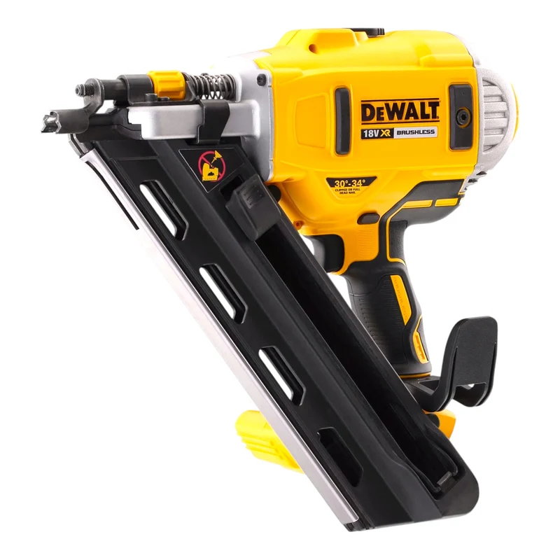 DeWalt DCN 692 H2 Akku Streifennagler 18 V 50 - 90 mm Brushless + 2x Powerstack Akku 5,0 Ah + Ladegerät