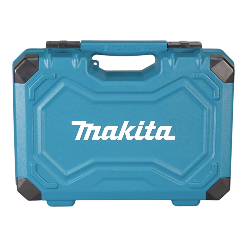 Makita E-17980 Werkzeug Set 231 tlg. 5/16" / 1/4" / 1/2" Schraubendreher / Ratsche / Schraubenschlüssel / Bits + Koffer
