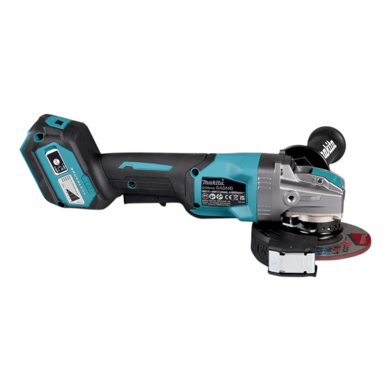 Makita GA 044 GT101 Akku Winkelschleifer 40 V max. 125 mm X-LOCK Brushless + 1x Akku 5,0 Ah + Ladegerät