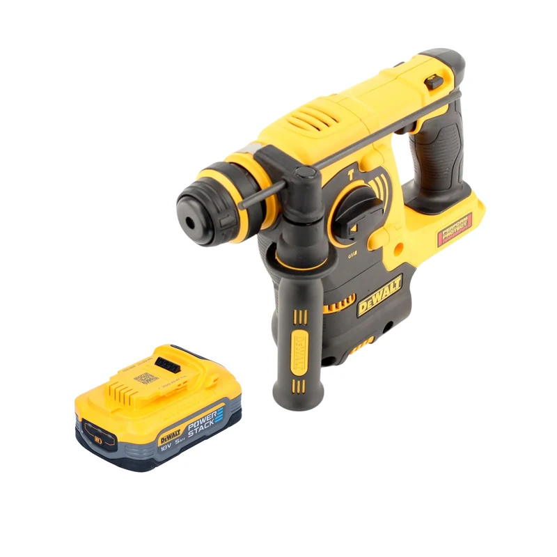 DeWalt DCH 253 N Akku Kombihammer 18 V 2,1 J SDS plus + 1x Powerstack Akku 5,0 Ah - ohne Ladegerät