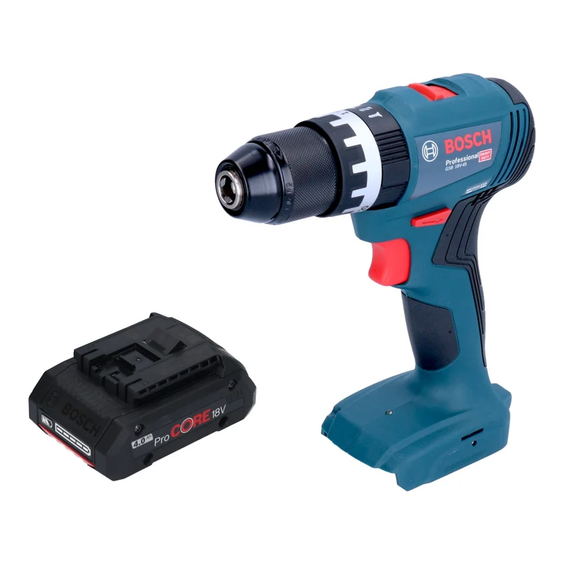 Bosch GSB 18V-45 Professional Akku Schlagbohrschrauber 18 V 45 Nm Brushless + 1x ProCORE Akku 4,0 Ah - ohne Ladegerät