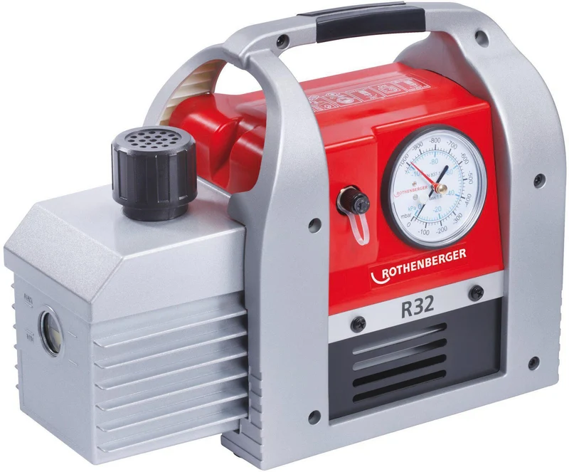 ROTHENBERGER Vakuumpumpe ROAIRVAC R32 6.0 – 170 l/min, 2-stufig, 220-240 V
