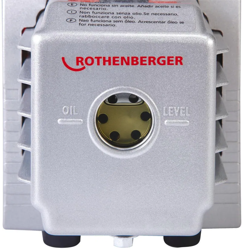 ROTHENBERGER Vakuumpumpe ROAIRVAC R32 6.0 – 170 l/min, 2-stufig, 220-240 V