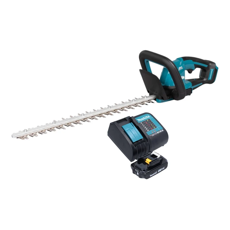 Makita DUH 506 SA Akku Heckenschere 18 V 50 cm Brushless + 1x Akku 2,0 Ah + Ladegerät