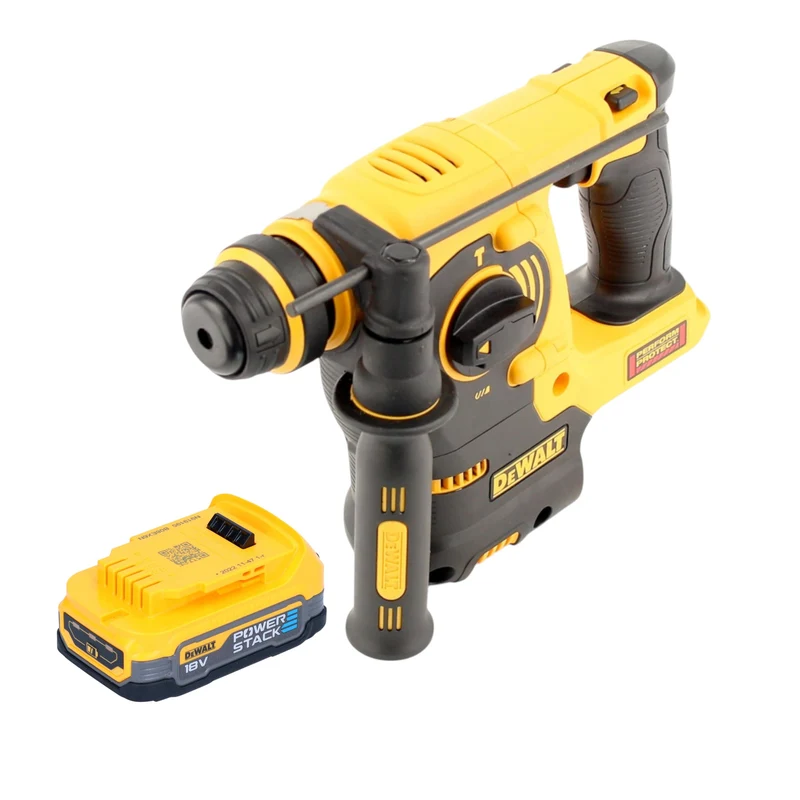 DeWalt DCH 253 N Akku Kombihammer 18 V 2,1 J SDS plus + 1x Powerstack Akku 1,7 Ah - ohne Ladegerät