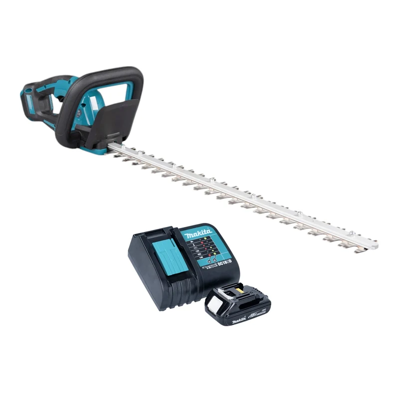 Makita DUH 606 SY Akku Heckenschere 18 V 600 mm Brushless + 1x Akku 1,5 Ah + Ladegerät