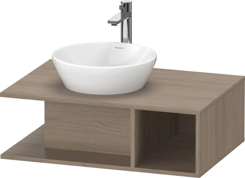 DURAVIT D-Neo WTU wandh.,1 offenes Fach r., Eiche Terra
