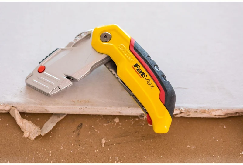STANLEY FATMAX® Klappmesser 140 mm mit einziehbarer Klinge und Kunststoffgehäuse