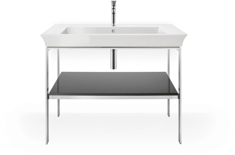 DURAVIT White Tulip Möbelwaschtisch mit Überlauf und WonderGliss