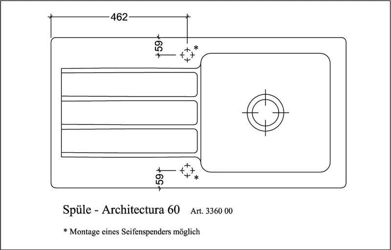 Villeroy & Boch Spültisch
