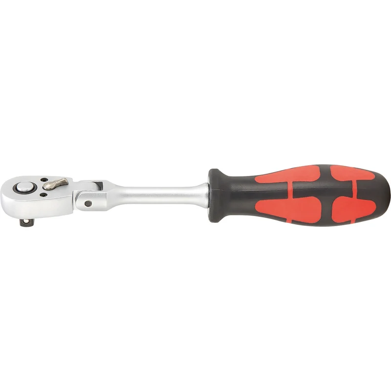 Umschaltknarre mit Gelenk 1/4"