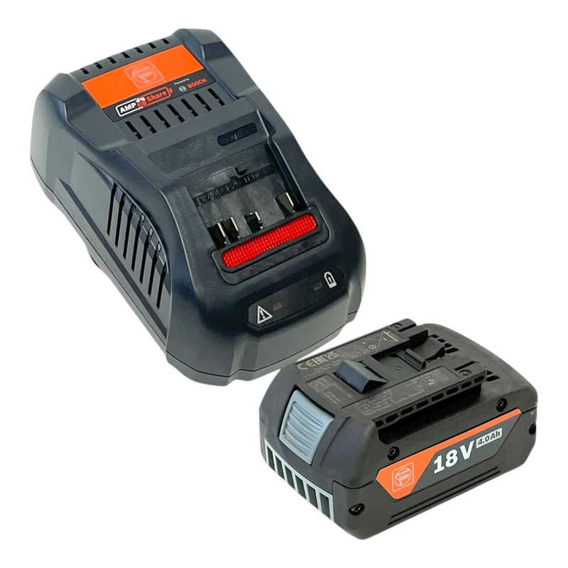 Fein Starter Set GBA 18 V / 4,0 Ah Akku ( 92604345020 ) + GAL 1880 CV AS Schnell Ladegerät ( 92604335010 ) Bosch AMPShare