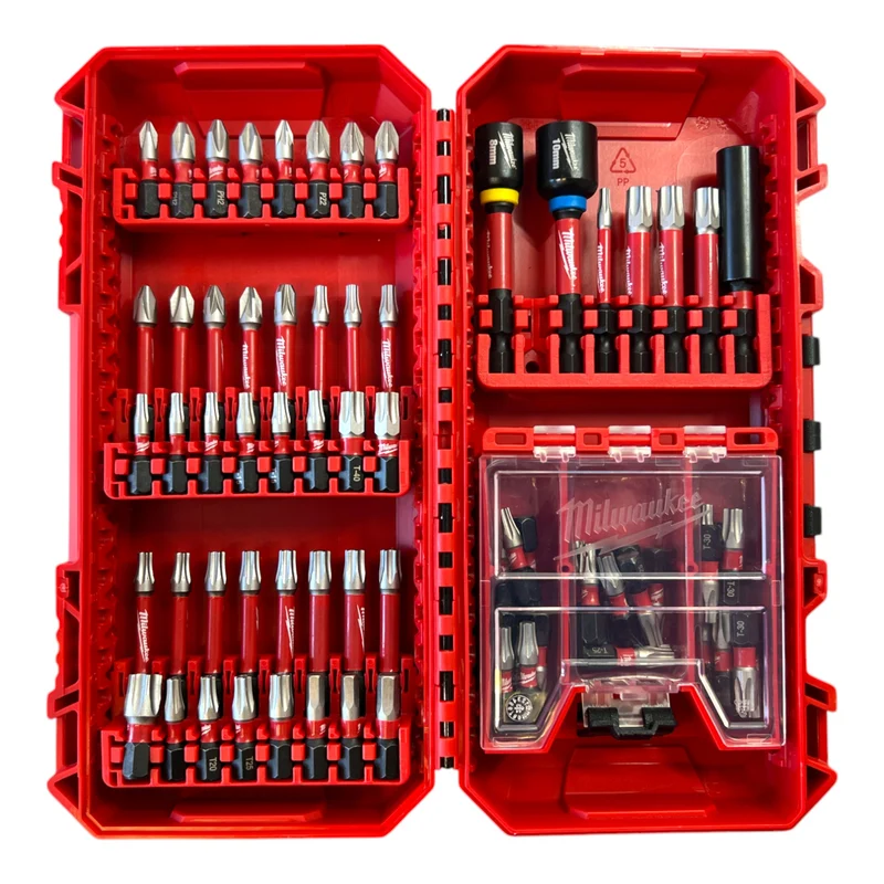 Milwaukee Shockwave Bit Set 75 tlg. schlagfestes Bit Set Impact Duty ( 4932492008 )