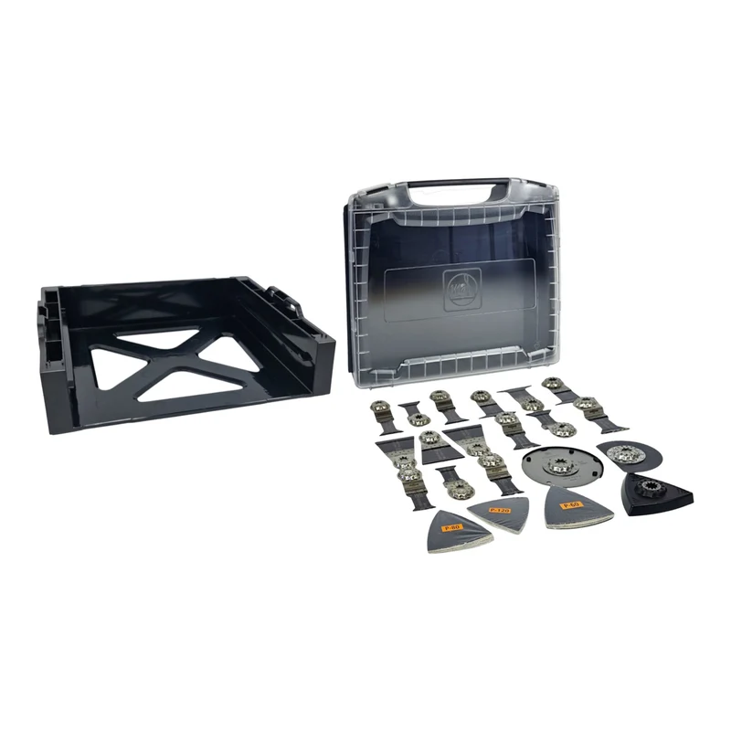 Fein Multitool Zubehör Set Starlock Plus 33 tlg. + i-Boxx + i-Rack kompatibel mit L-Boxx 136