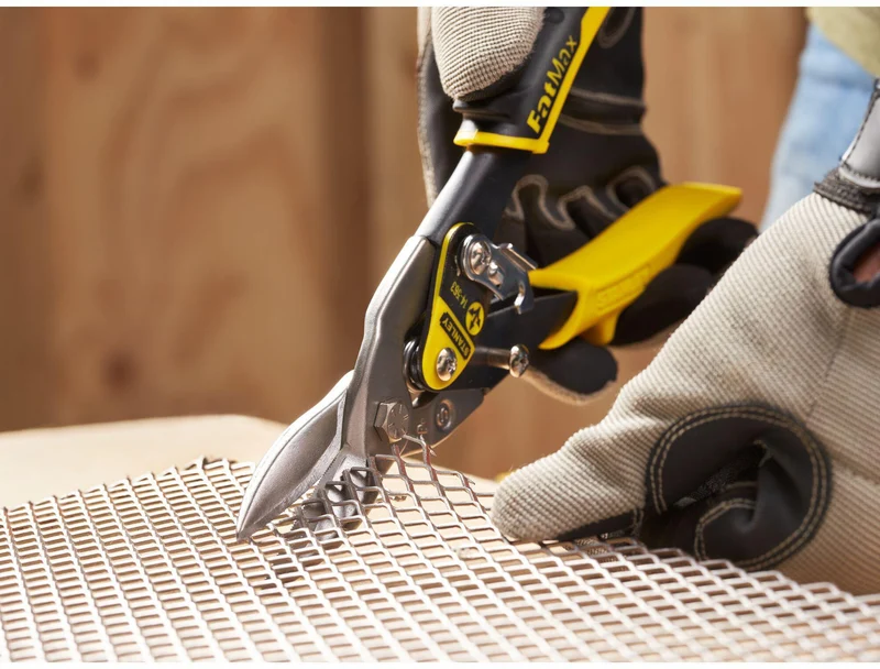 STANLEY MAXSTEEL Blechschere 250 mm – für Blech bis 1,2 mm und Edelstahl bis 0,7 mm