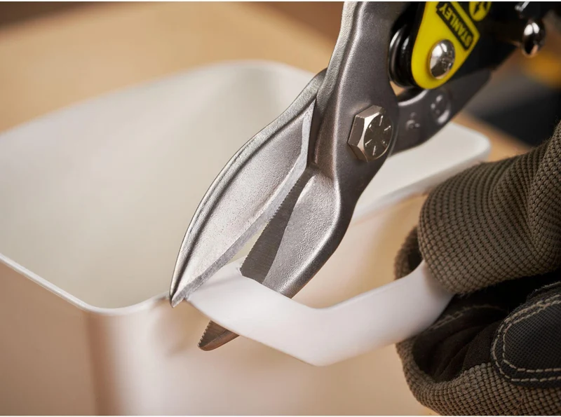 STANLEY MAXSTEEL Blechschere 250 mm – für Blech bis 1,2 mm und Edelstahl bis 0,7 mm