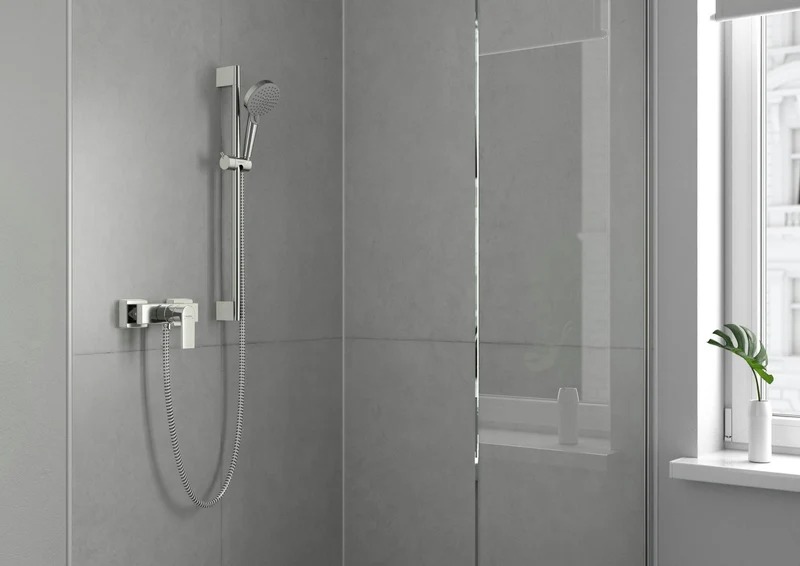 Hansgrohe VERNIS Blend Brauseset Vario/Unica 650 mm Chrom – Handbrause mit 2 Strahlarten