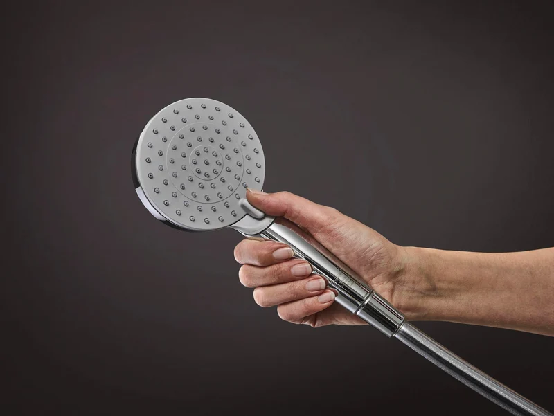 Hansgrohe VERNIS Blend Brauseset Vario/Unica 650 mm Chrom – Handbrause mit 2 Strahlarten