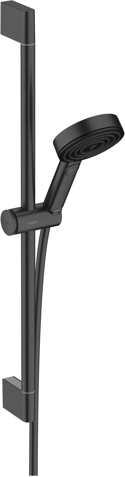 AXOR Pulsify Select S Brauseset 105 3jet Relaxation mattschwarz 650 mm