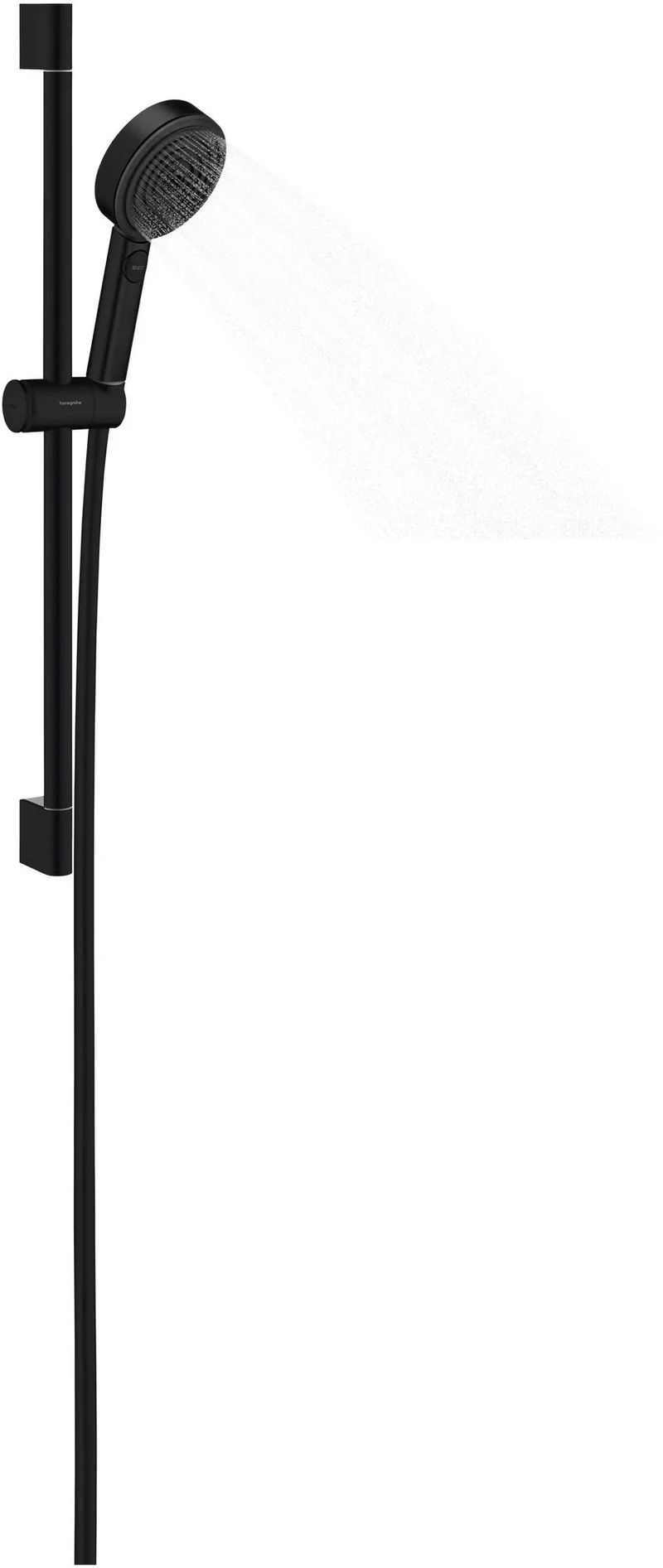 AXOR Pulsify Select S Brauseset 105 3jet Relaxation mattschwarz 650 mm