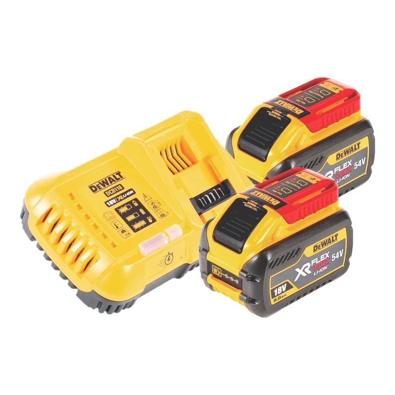 DeWalt DCMCS 574 X2 Akku Kettensäge 54 V FlexVolt 45 cm Brushless + 2x Akku 9,0 Ah + Ladegerät