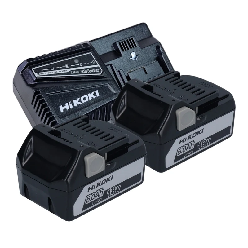 Hikoki DH1826 DAW4Z Akku Kombihammer 18 V 3,2 J SDS-Plus Brushless + 2x Akku 5,0 Ah + Ladegerät