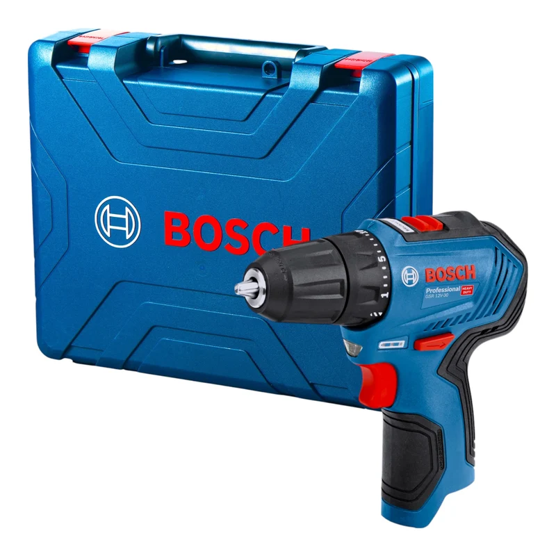 Bosch GSR 12V-30 Professional Akku Bohrschrauber 12 V 30 Nm Brushless + Koffer - ohne Akku, ohne Ladegerät