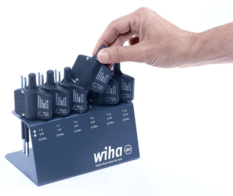 WIHA Drehmomentschraubendreher-Satz 2921 19-teilig 0,6-3 Nm einstellbar mit easyTorque Key