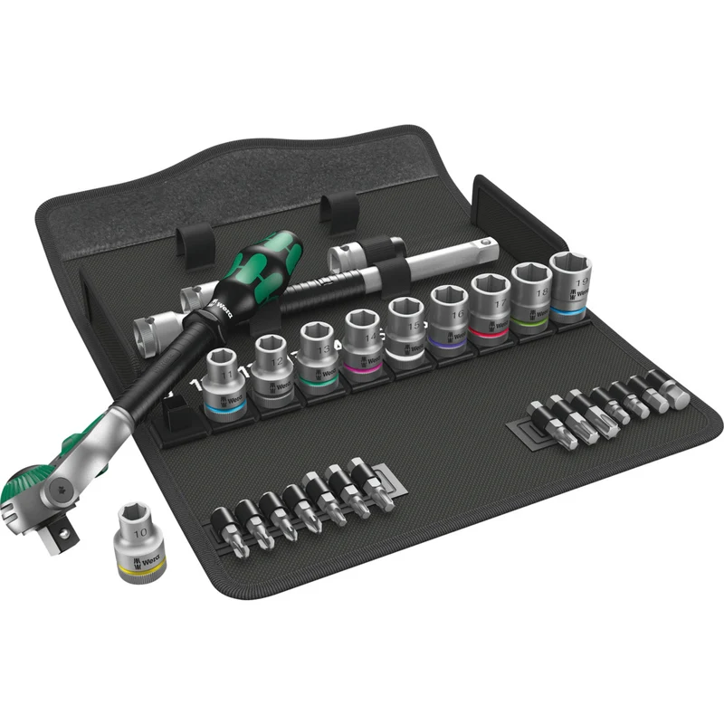 Zyklop Speed-Knarrensatz 8100 SC 6 / 28-teilig / 1/2", metrisch