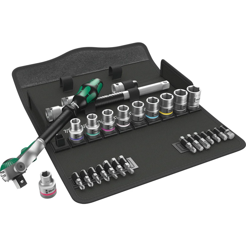Zyklop Speed-Knarrensatz 8100 SC 9 / 28-teilig / 1/2", zöllig