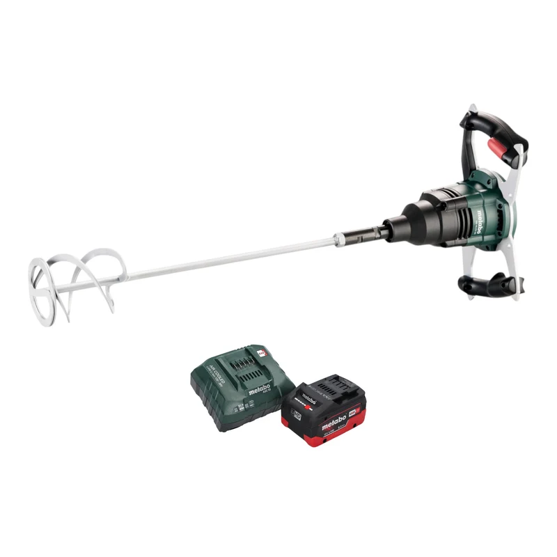 Metabo RW 18 LTX 120 Akku Rührwerk 18 V 40 l Mischmenge 1x LiHD Akku 8,0 Ah + Ladegerät
