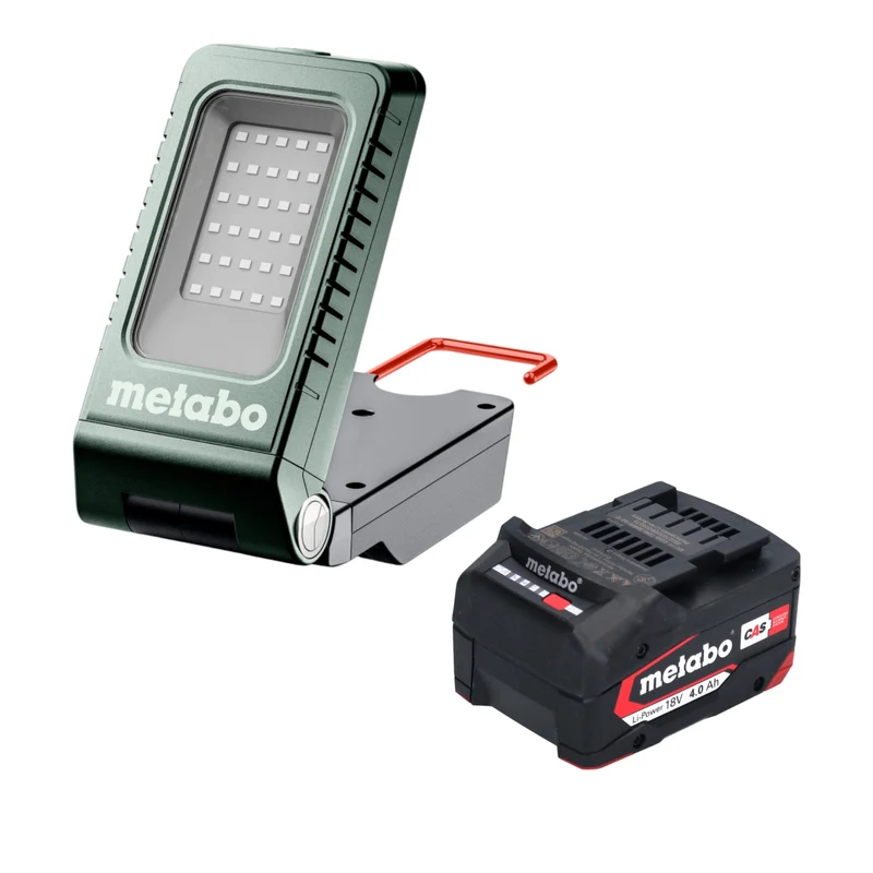 Metabo BSA 18-1000 Akku Baustrahler 18 V 1000 lm + 1x Akku 4,0 Ah - ohne Ladegerät