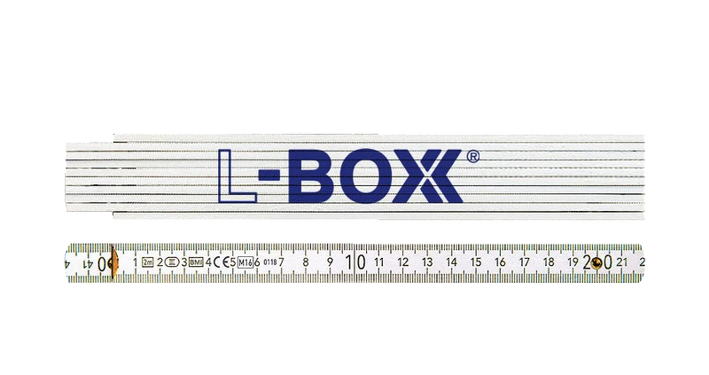 Der L-BOXX Holz-Zollstock für Profis