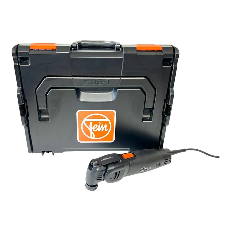 Fein Multimaster MM 700 Max Multifunktionswerkzeug 450 W Starlock Max Black Edition + L-Boxx