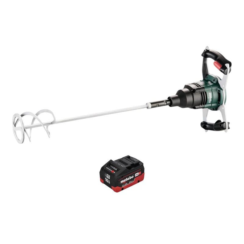 Metabo RW 18 LTX 120 Akku Rührwerk 18 V 40 l Mischmenge 1x LiHD Akku 10,0 Ah - ohne Ladegerät
