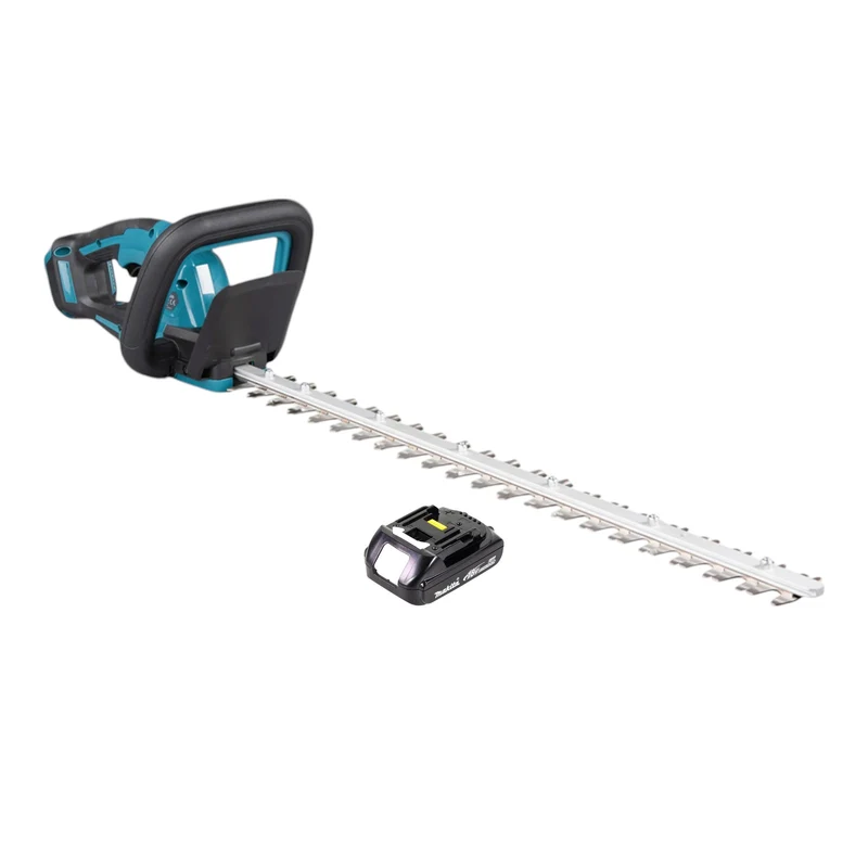 Makita DUH 606 Y Akku Heckenschere 18 V 600 mm Brushless + 1x Akku 1,5 Ah - ohne Ladegerät