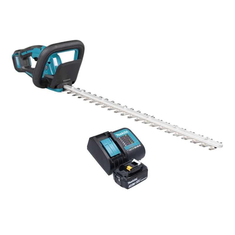 Makita DUH 606 SF Akku Heckenschere 18 V 600 mm Brushless + 1x Akku 3,0 Ah + Ladegerät