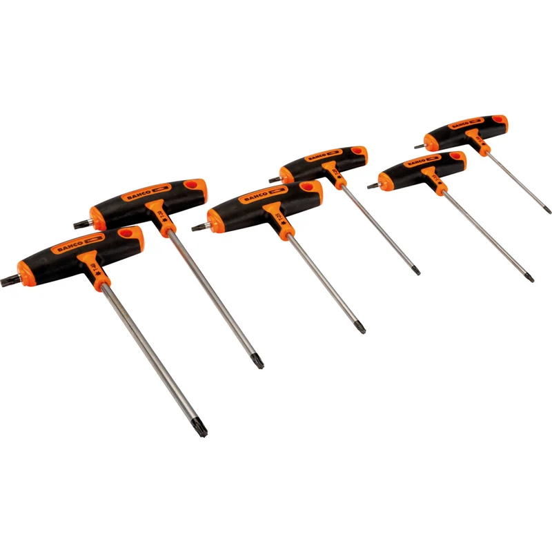 Sechskantschraubendreher-Satz mit T-Griff / 6-teilig / Torx®