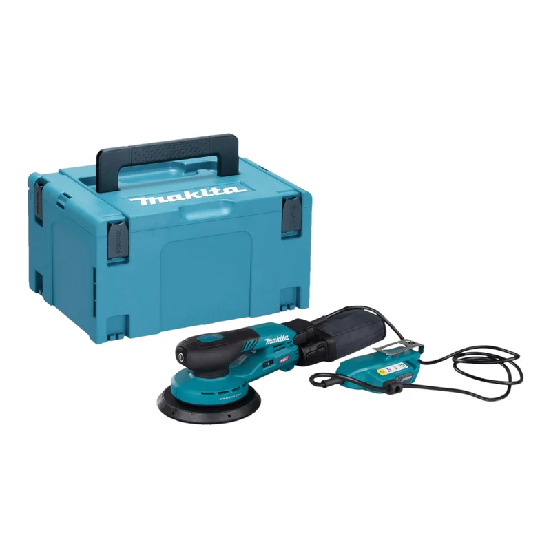 Makita BO 002 CGZ01 Akku Exzenterschleifer 40 V max. 150 mm 5,0 mm Hub Brushless + Makpac - ohne Akku, ohne Ladegerät