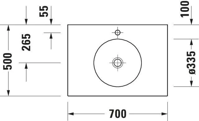 DURAVIT Möbel-WT Cape Cod 700mm, Weiß f.WTU, o.ÜL, m.HLB, 1