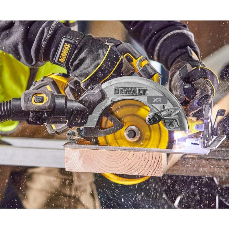 DeWalt DCS 573 N Akku Handkreissäge 18 V 190 x 30 mm Brushless + 1x Akku 6,0 Ah - ohne Ladegerät