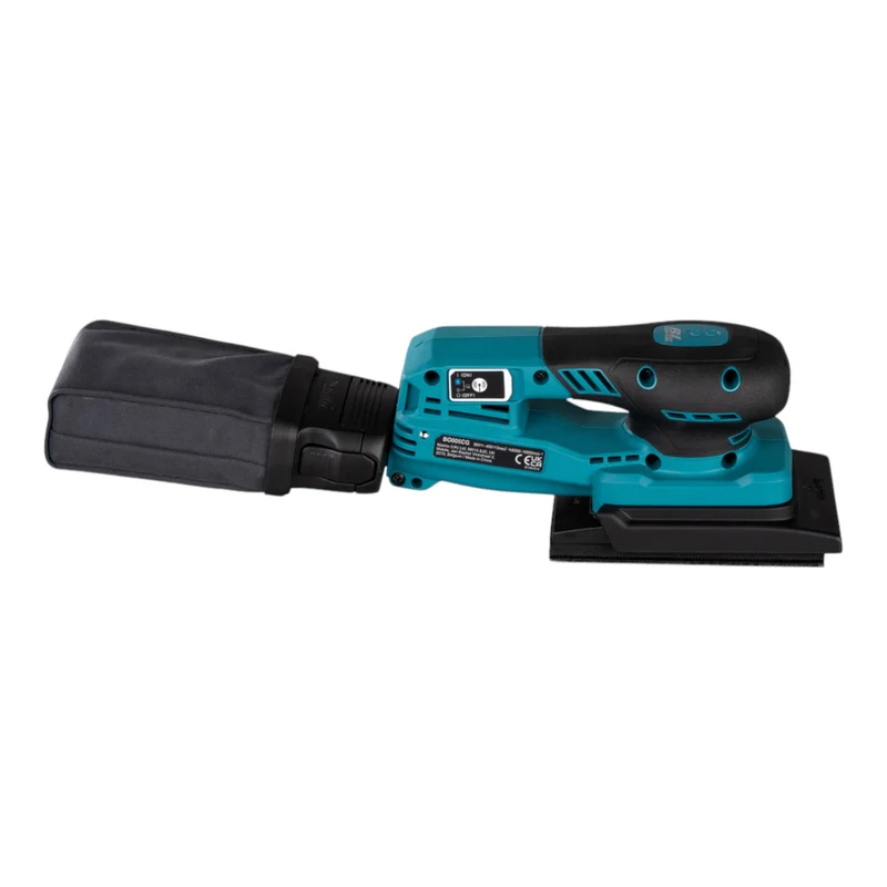 Makita BO 005 CGT101 Akku Schwingschleifer 40 V max. 80 x 130 mm 3,0 mm Hub Brushless + 1x Akku 5,0 Ah + Ladegerät