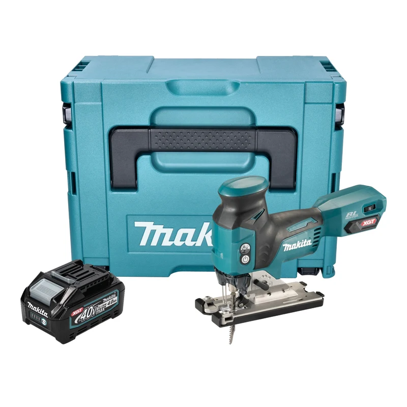 Makita JV 001 GM101 Akku Stichsäge 40 V max. 135 mm Brushless + 1x Akku 4,0 Ah + Makpac - ohne Ladegerät