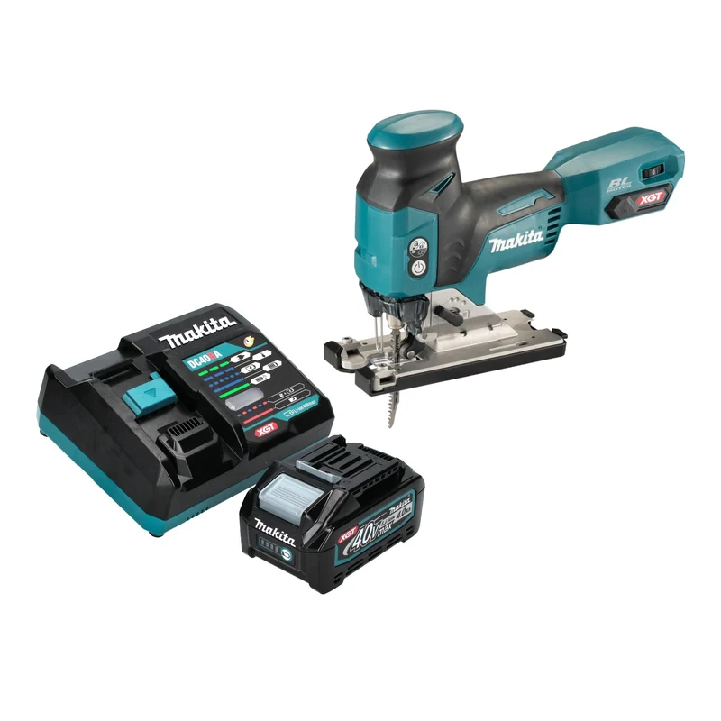 Makita JV 001 GM101 Akku Stichsäge 40 V max. 135 mm Brushless + 1x Akku 4,0 Ah + Ladegerät