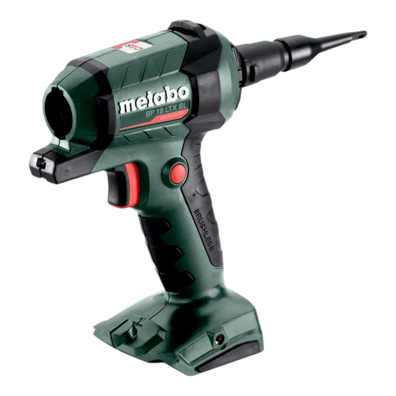 Metabo BP 18 LTX BL Akku Blaspistole 18 V Brushless + 2x LiHD Akku 5,5 Ah + Ladegerät