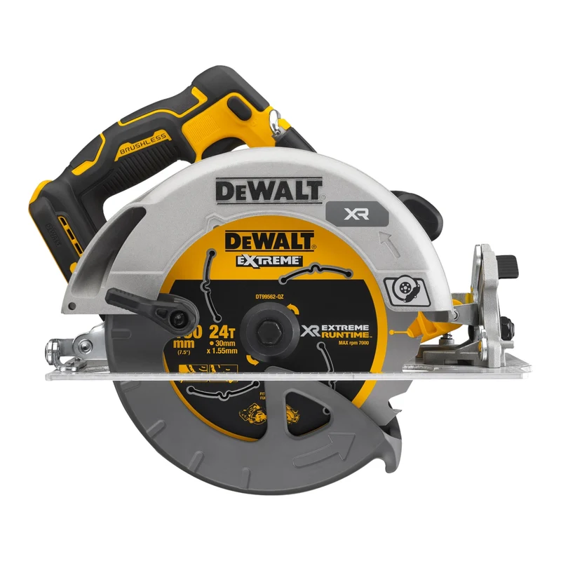 DeWalt DCS 573 N Akku Handkreissäge 18 V 190 x 30 mm Brushless + 1x Akku Powerstack 5,0 Ah - ohne Ladegerät